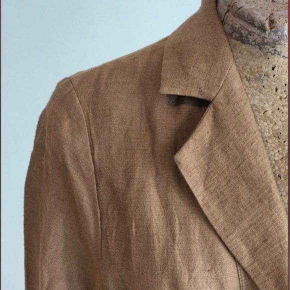 Maison Scotch Linen tie front Blazer - Picture 3 of 8